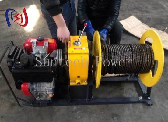Cable Pulling Winch Professional Tool For Electrical And Fiber Optic Installation