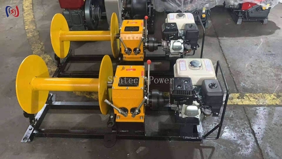 Cable Pulling Winch Professional Tool For Electrical And Fiber Optic Installation