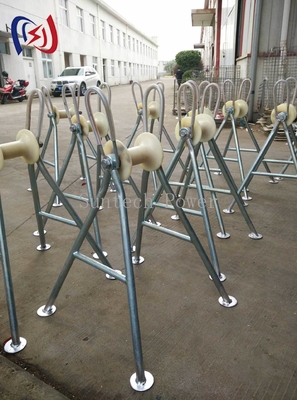 غلتک کابل فولادی سنگین با ظرفیت بار 5 کیلو نیوتن