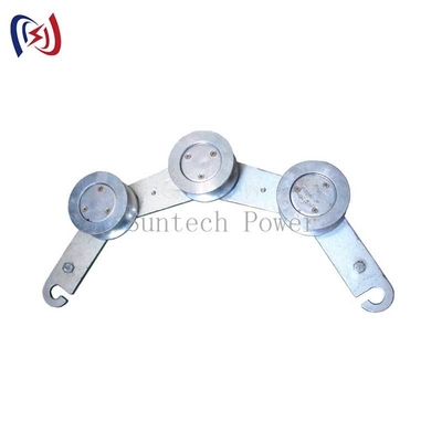 نوع قلاب بلوک زمین گیری 60-75mm آلومینیوم آلیاژ فولاد SHL750D