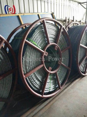 طناب فولادی ضد پیچ و خم 9-42mm برای ساخت خط برق