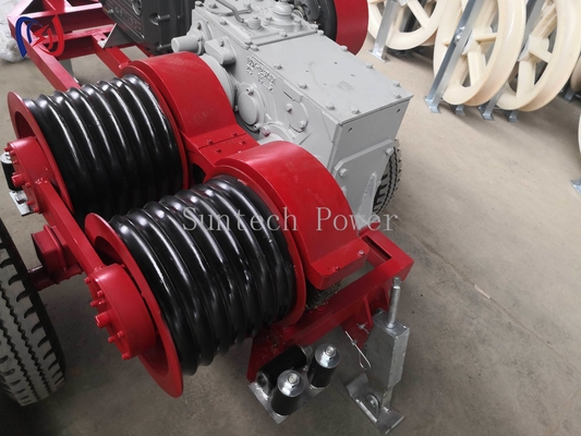 وینچ دو قرقره 6.3-9 کیلووات برای ساخت خطوط برق JJCS-50J