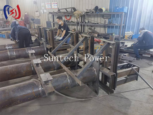 سینی کابل لوله فولادی حرفه ای با مدیریت منظم کابل ساخت و ساز قوی و تضمین ایمنی برای پشتیبانی خط برق