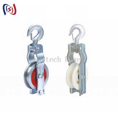 بلوک سیم‌کشی سیم ارت سنگین با بار نامی 5 کیلو نیوتن تا 150 کیلو نیوتن و اندازه قرقره 660x560x100 میلی‌متر برای ساخت شبکه