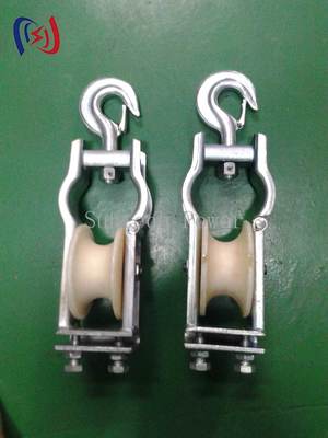 بلوک سیم‌کشی هادی بادوام با اندازه قرقره 660*560*100 میلی‌متر، طول عمر یک سال و هادی حداکثر LGJ1250 برای کارهای ساختمانی