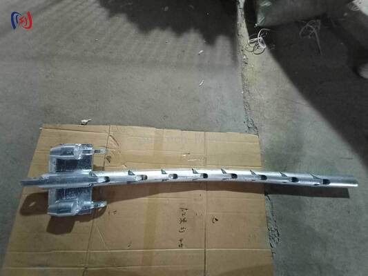 سرصفحه سنگین برای دو هادی دسته ای با بار نامی 80-180 کیلو نیوتن و عرض قرقره 75-125 میلی متر برای خطوط انتقال ولتاژ بالا