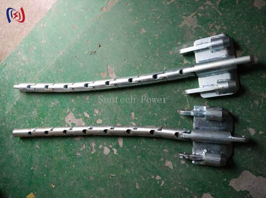 صفحه ی سر محکم برای سه لوله ی رسانا، شکل مثلثی دقیق را حفظ می کند، نیروهای کششی را متعادل می کند و قدرت استثنایی را ارائه می دهد.