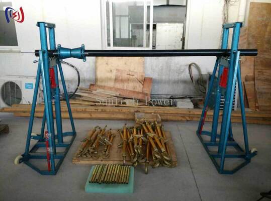 ایستاده های کابلی هیدرولیک سنگین با بار نامی 50KN برای بلند کردن بدون تلاش کابل های بزرگ قدرت