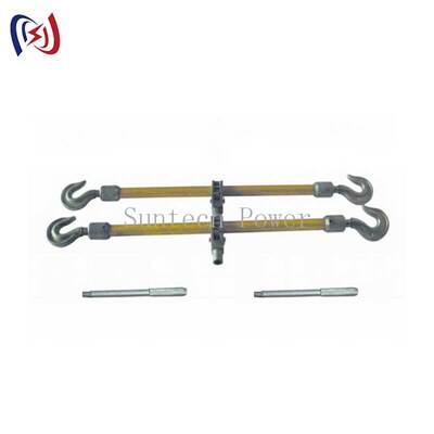 Lightweight Corrosion Resistant Dual Hook Aluminum Alloy Turnbuckle with 10-50KN Rated Load for Overhead Line Tensioning
