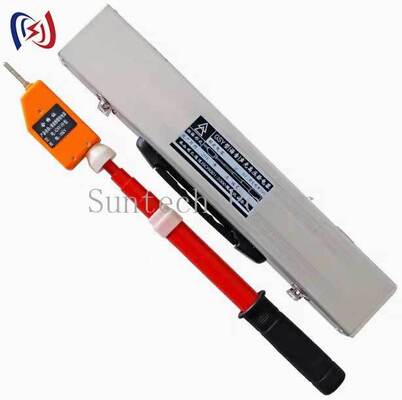 الکتروسکوپ ولتاژ بالا برای تست خطوط برق‌دار با ولتاژ نامی ۱۰-۵۰۰ کیلو ولت و عملکرد بدون تماس برای نمایش واضح ولتاژ