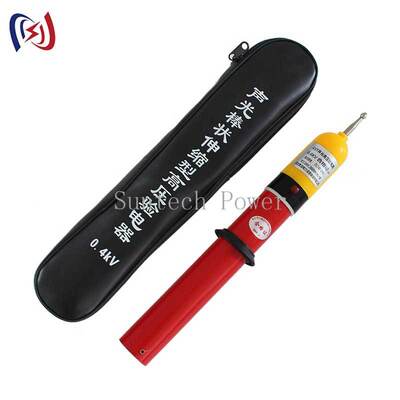 الکتروسکوپ ولتاژ بالا برای تست خطوط برق‌دار با ولتاژ نامی ۱۰-۵۰۰ کیلو ولت و عملکرد بدون تماس برای نمایش واضح ولتاژ