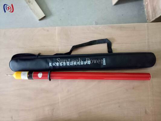 الکتروسکوپ ولتاژ بالا برای تست خطوط برق‌دار با ولتاژ نامی ۱۰-۵۰۰ کیلو ولت و عملکرد بدون تماس برای نمایش واضح ولتاژ