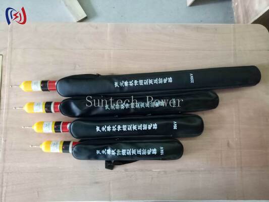 الکتروسکوپ ولتاژ بالا برای تست خطوط برق‌دار با ولتاژ نامی ۱۰-۵۰۰ کیلو ولت و عملکرد بدون تماس برای نمایش واضح ولتاژ