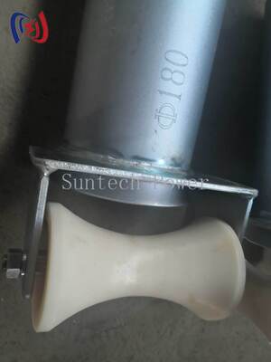 رولر حفاظت از ورودی کابل سری D با قطر لوله 80-200mm برای کشاندن کابل مقاوم به خوردگی و اصطکاک کم