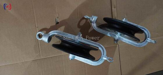 بلوک سیم حرفه ای با بار نامی 10-40KN و پوشه آلومینیومی برای لنگرگذاری امن در خطوط انتقال