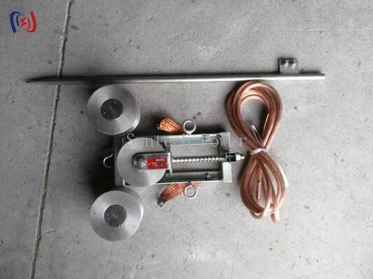 بلوک زمین گیری حرفه ای 100A Max Current با قطر پایین 50mm و مواد فولادی ریخته شده برای زمین گیری ایمن الکتریکی