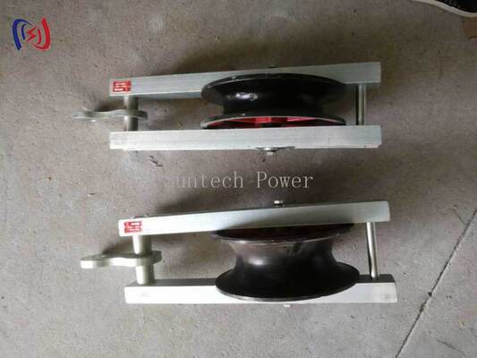 بلوک چرخش حرفه ای با سرعت بالا برای تغییر جهت کابل صاف و کارآمد با شاف اصطکاک کم و بار نامی 50KN