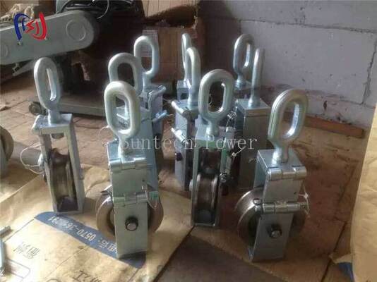 بلوک پایان حرفه ای برای گرفتگی بی طرف با بار نامی 30-80KN و قطر 140-180mm Sheave برای پایان دائمی بی طرف