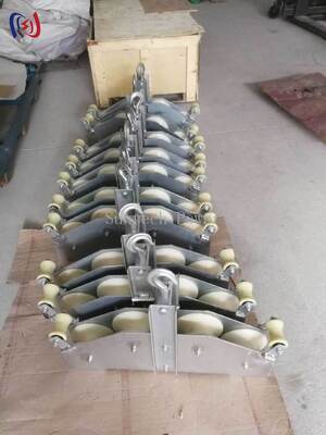 بلوک ترکیبی چهار شاف سنگین با بار نامی 10KN، شعاع خم R570 و وزن 23.5 کیلوگرم برای افزایش مکنولوژیک بالا