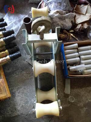 بلوک ترکیبی چهار شاف سنگین با بار نامی 10KN، شعاع خم R570 و وزن 23.5 کیلوگرم برای افزایش مکنولوژیک بالا