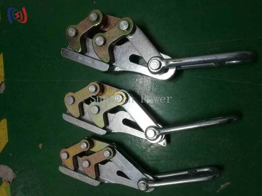 گیرنده سیم زمینی حرفه ای دو طرفه با بار نامی 10-30KN برای سیم های 11-15mm و مقاومت در برابر خوردگی