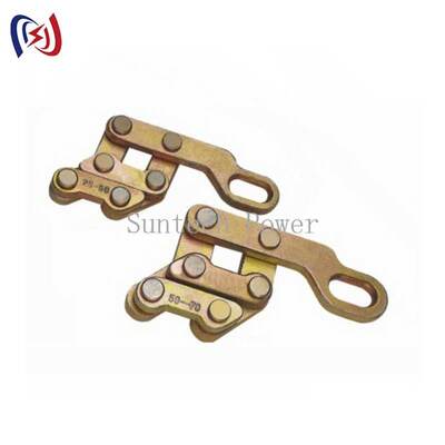 گیرنده سیم زمین موازی حرفه ای با بار نامی 10-30KN و 13-26mm Max Open برای تنش همزمان سیم های زمین دوگانه