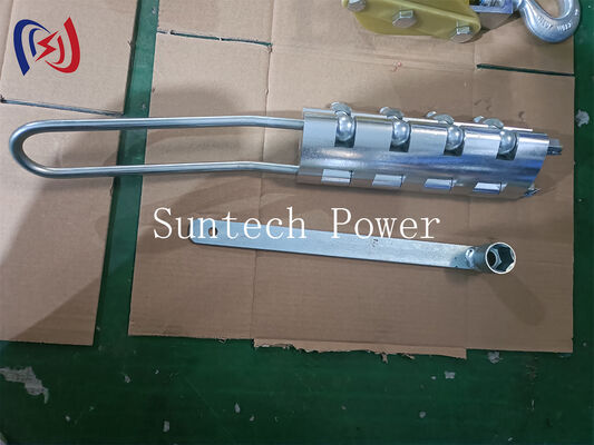 گیرنده سیم کابل نوری حرفه ای برای کشیدن کابل فیبر نوری ایمن با قطر کابل 8-20mm و بار نامی 16-25KN