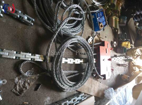 صفحه سر حرفه‌ای برای چهار دسته سیم با بار نامی ۱۳۰-۳۲۰ کیلونیوتن برای هندسه مربعی دقیق و میرایی برتر