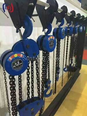 لیفتر زنجیره ای دستی حرفه ای برای بلند کردن سنگین در ساختمانی الکتریکی با بار نامی 5-200KN