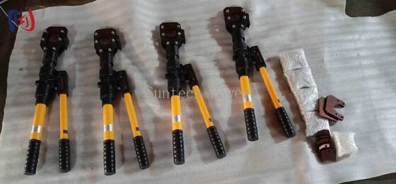 قطعات حرفه ای کابل های هیدرولیکی 80KN برای برش های تمیز در کابل های برق ولتاژ بالا و مس