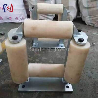 20KN رولر کابل قاب: 180mm سنگین وظیفه زیرزمینی کشیدن