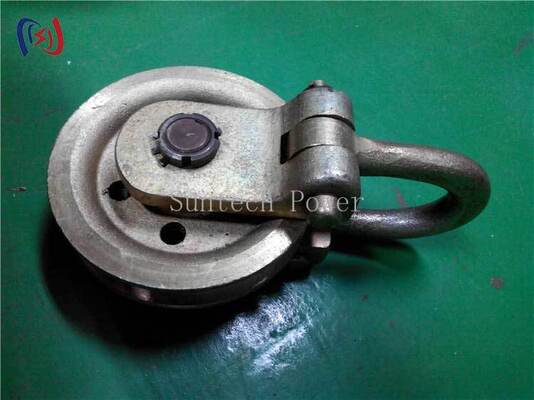بلوک نقطه بلند کردن برای ساخت خط انتقال. 50×80KN چرخ کش سنگین