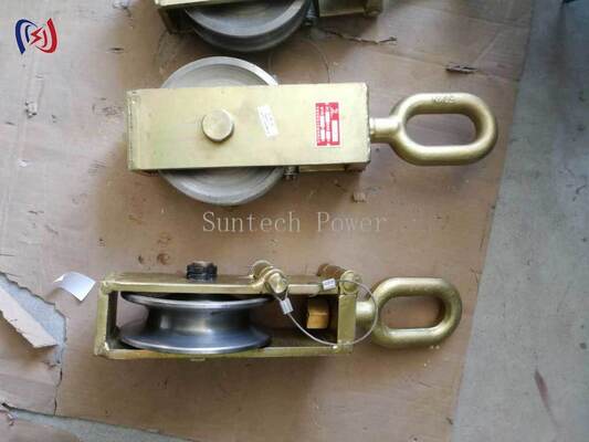 بلوک انتهایی برای سفت کردن هادی | قرقره سیمی صفحه جانبی باز 30–80KN