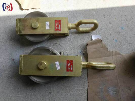 بلوک انتهایی برای سفت کردن هادی | قرقره سیمی صفحه جانبی باز 30–80KN