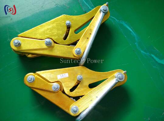 10-30KN بار نامی آلیاژ آلومینیوم Come Along کلیمپ با 15-39mm Max Open برای رشته خط انتقال