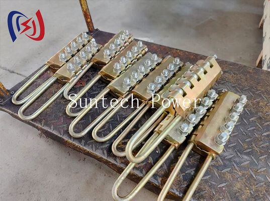 گیرنده طناب فولادی ضد پیچ و تاب 20-100KN برای خط انتقال با قطر 7-24mm