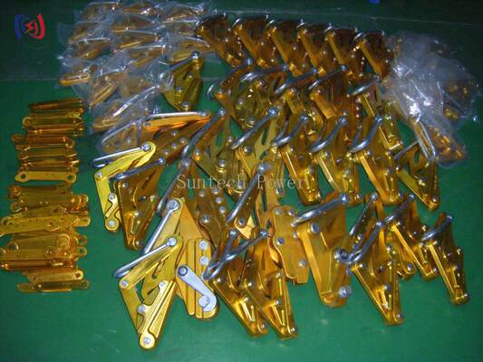 آلومینیوم آلیاژ Come Along کلیمپ با 7-80KN بار نامی و 14-48mm Max باز برای رشته خط انتقال
