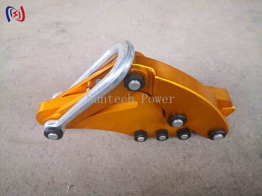 آلومینیوم آلیاژ Come Along کلیمپ با 7-80KN بار نامی و 14-48mm Max باز برای رشته خط انتقال