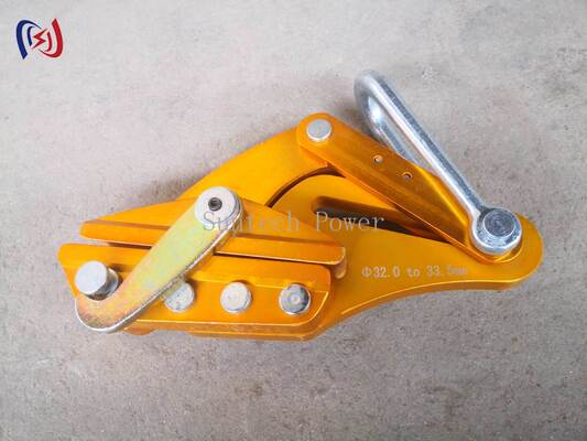 آلومینیوم آلیاژ Come Along کلیمپ با 7-80KN بار نامی و 14-48mm Max باز برای رشته خط انتقال
