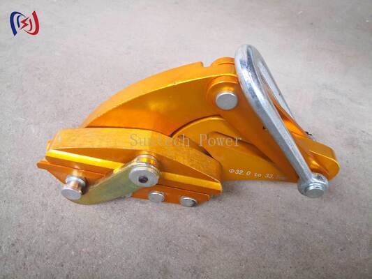 آلومینیوم آلیاژ Come Along کلیمپ با 7-80KN بار نامی و 14-48mm Max باز برای رشته خط انتقال