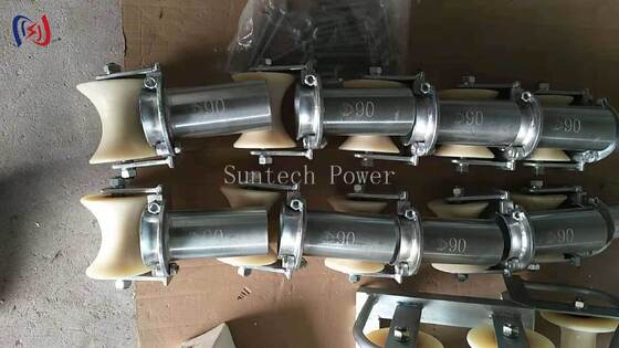 80-200mm قفل قابل مقاومت در برابر خوردگی کابل رول رولی برای حفاظت از ورودی لوله