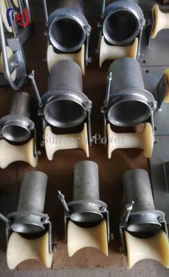 80-200mm قفل قابل مقاومت در برابر خوردگی کابل رول رولی برای حفاظت از ورودی لوله