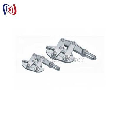 SKG سنگین وظیفۀ بیایید در کنار کلیمپ 50-200KN برای ضد پیچ و خم طناب فولادی 11-30mm سیم گیرنده