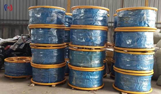 12 رشته ضد پیچ سیم طناب 9-42mm 54-817KN شکستن نیروی بلند کردن پایدار