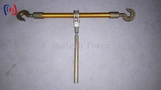 کرپی آلومینیومی دو قلاب با ظرفیت بار 10-50 کیلونیوتن با آلیاژ آلومینیوم سبک و روکش آندایز شده