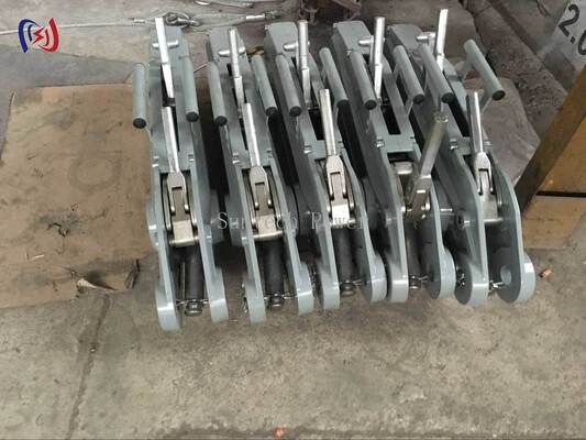 بالابر دستی سیم بکسل 8-54KN ابزار سیم کشی هادی با اهرم جغجغه ای دستی