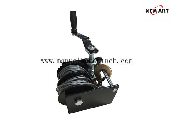 Split Drum Wire Rope Worm Gear Winch Greenhouse Lifting Hand Winch