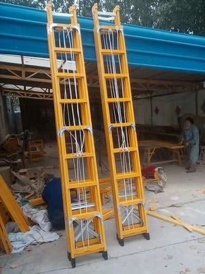 8 متر FRP Fiberglass Extension Ladder Construction Tower Error Tools
