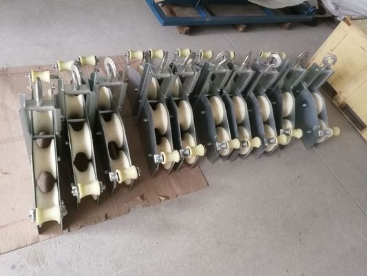 کابل فیبر نوری بلوک قرقره بلوک 10KN OPGW بلوک ربع نوع ترکیبی SHZHD10