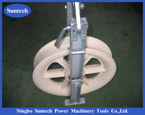 40KN 508mm خطوط برق هوایی تجهیزات رشته سیم هادی بلوک های رشته ای